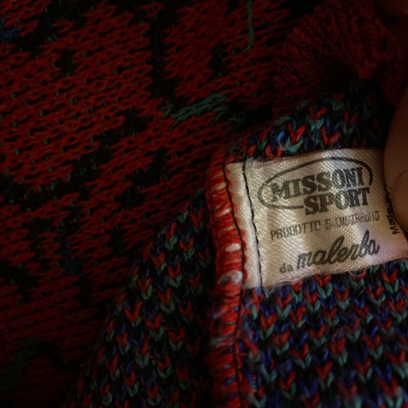Vintage 80s Missoni Sweater - Picture 7 of 10